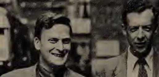 С Бенджамином Бриттеном перед посещением Бельзена, 1945