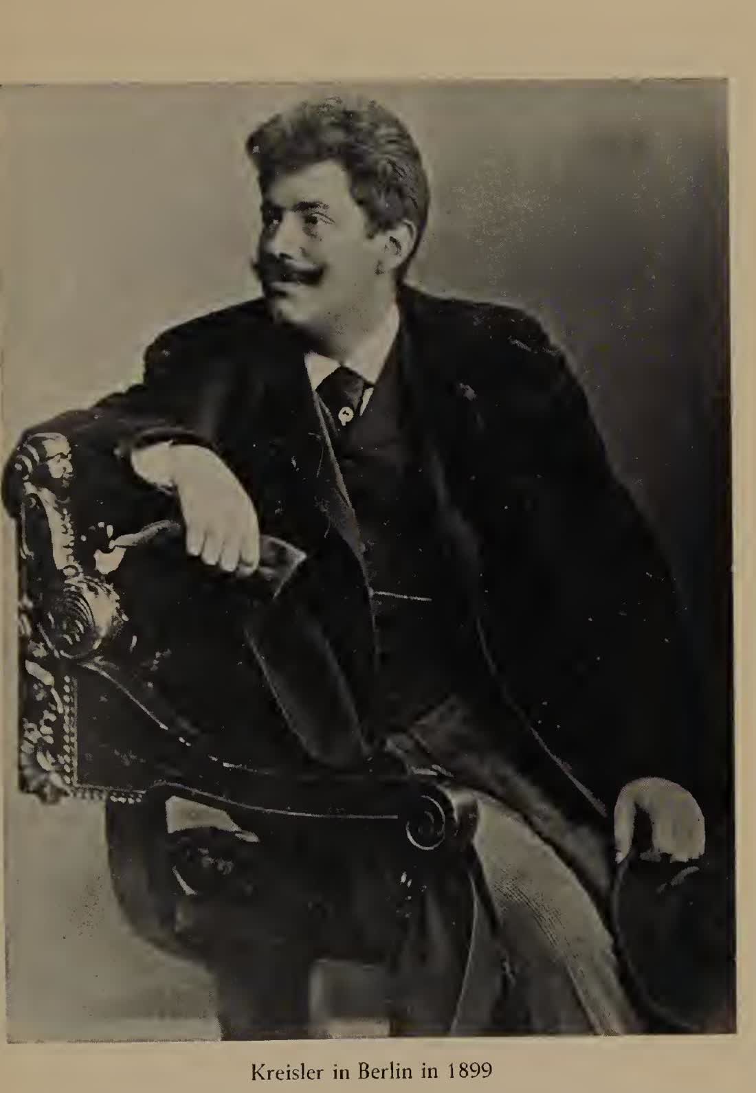 Крейслер в Берлине в 1899 году