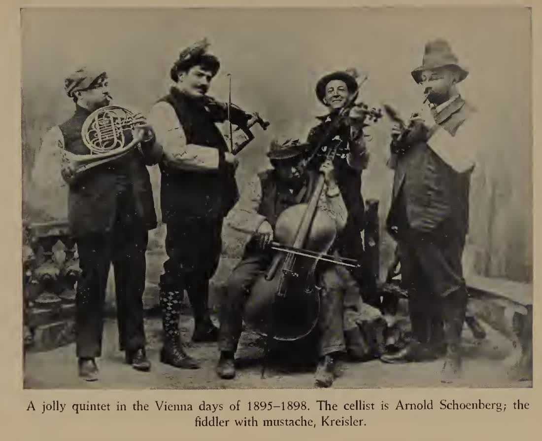 Весёлый квинтет венских лет, 1895–1898