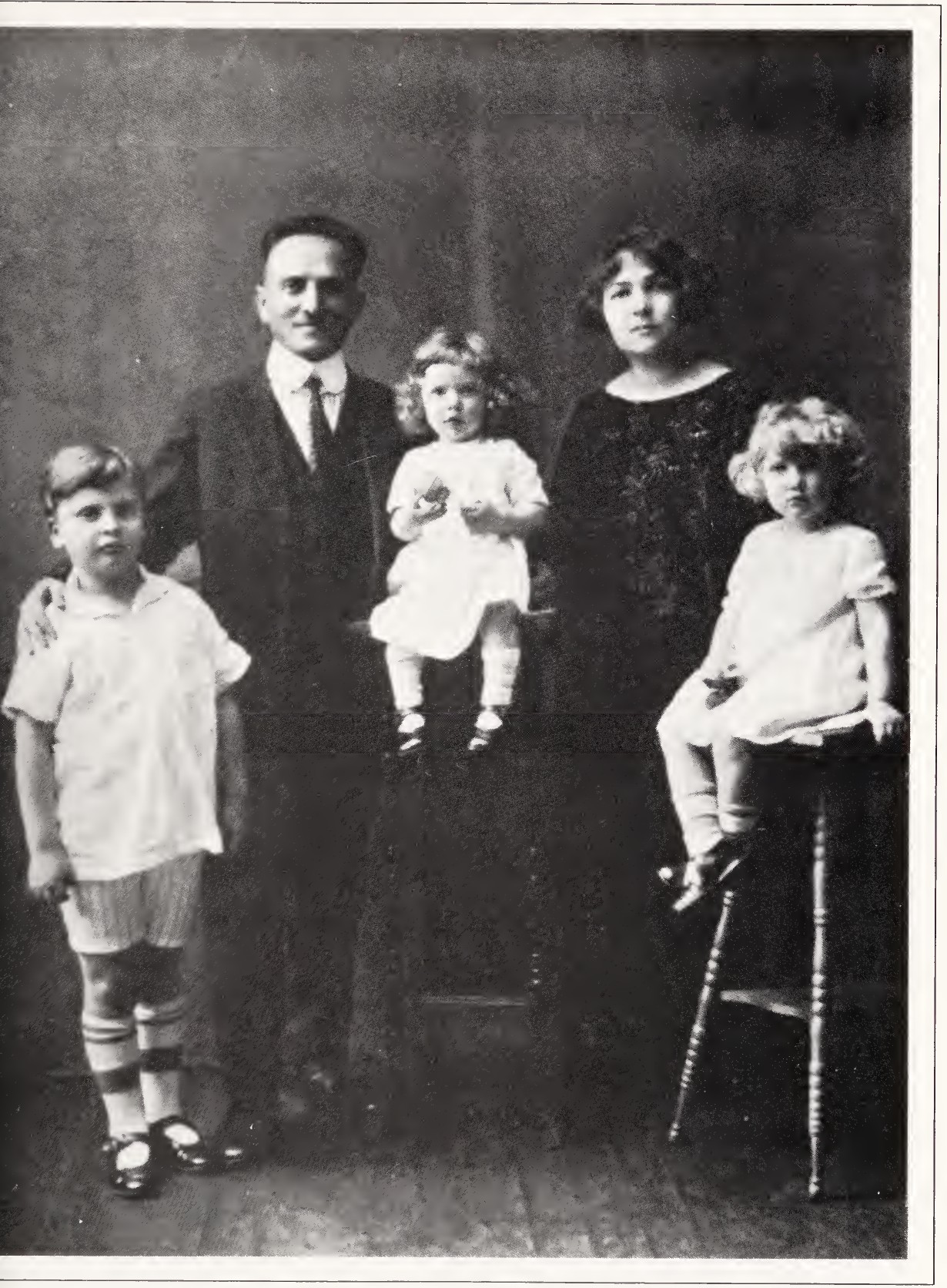 Семья Менухиных в Сан-Франциско, 1924.