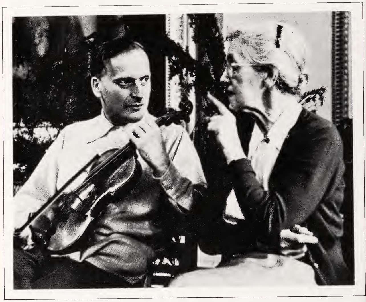 С Надей Буланже, Батский фестиваль, 1964.