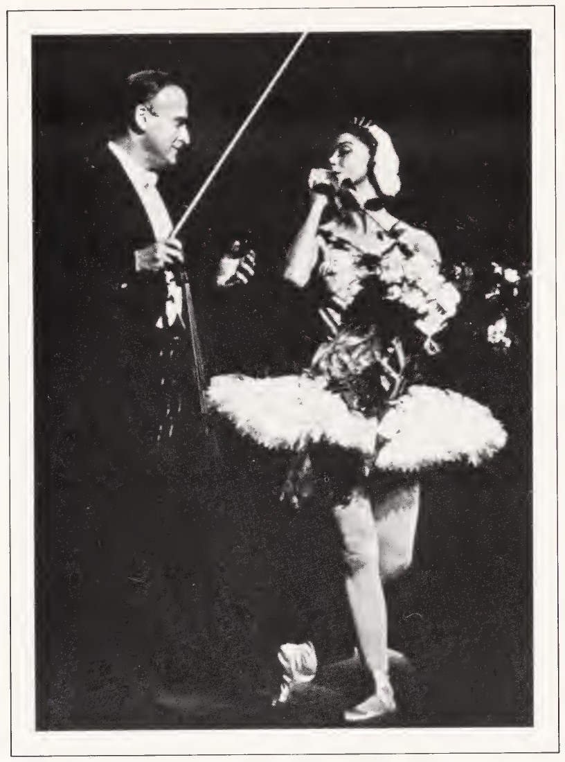 С Марго Фонтейн, Батский фестиваль, 1962.